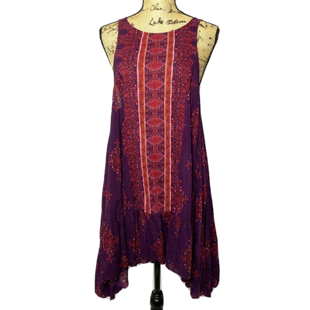 Free People Sleeveless Boho Tunic Dress